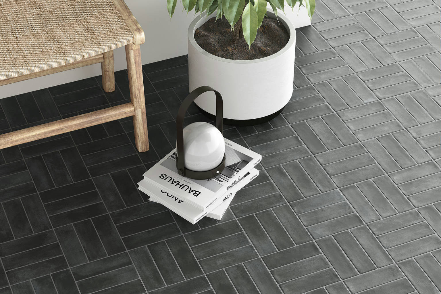 Lisbon 2X6 Graphite | Digital Tile Catalog | Carminart