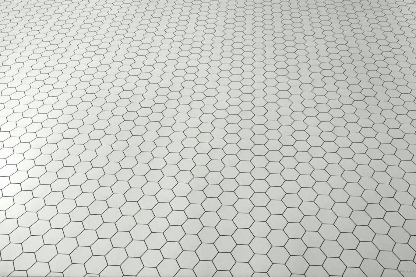 Ashland White Hexagon 3X3 | Digital Tile Catalog | Carminart