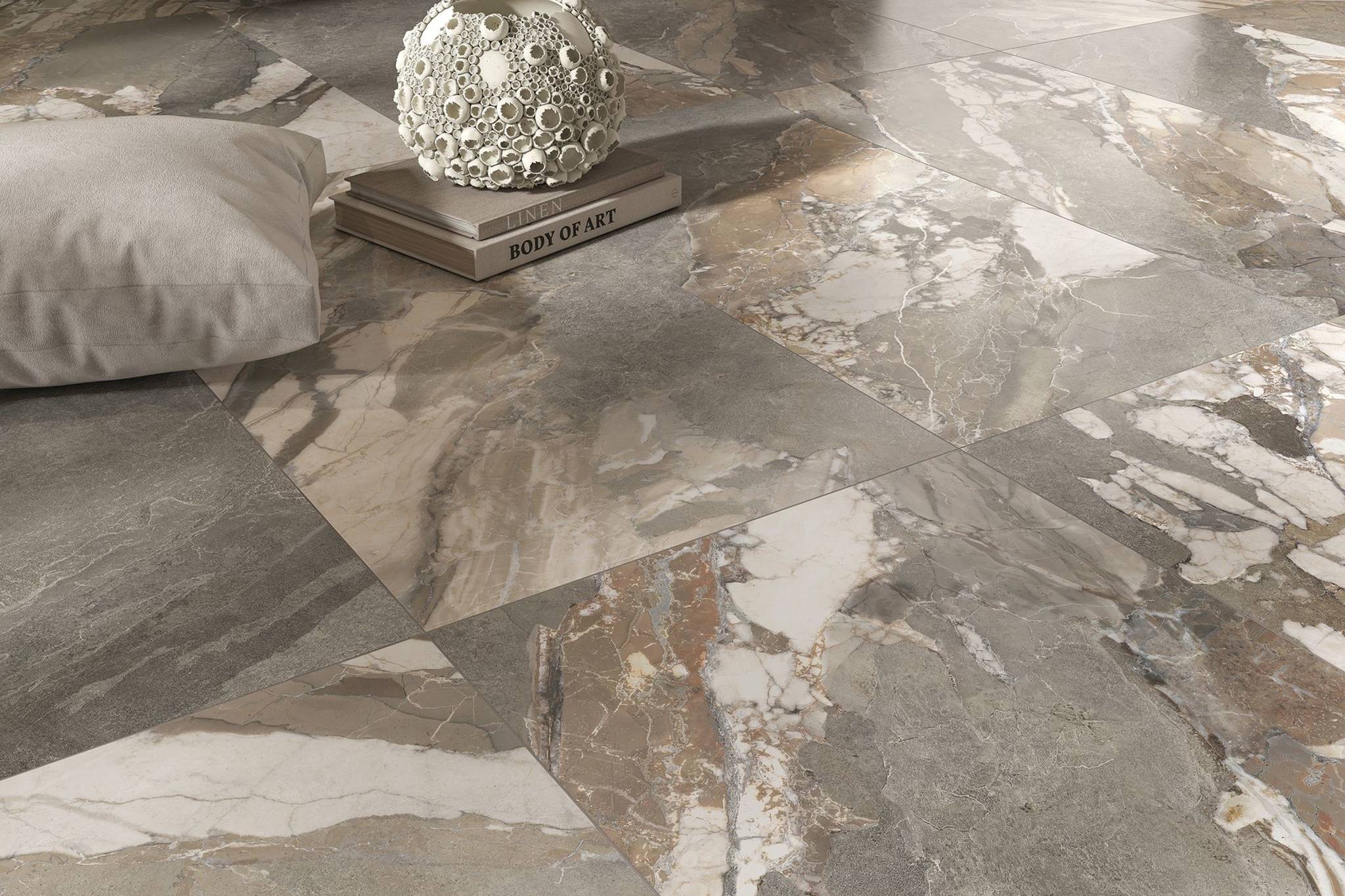 Dynasty Grey Polished/Matte 24x48 1 | Digital Tile Catalog | Carminart