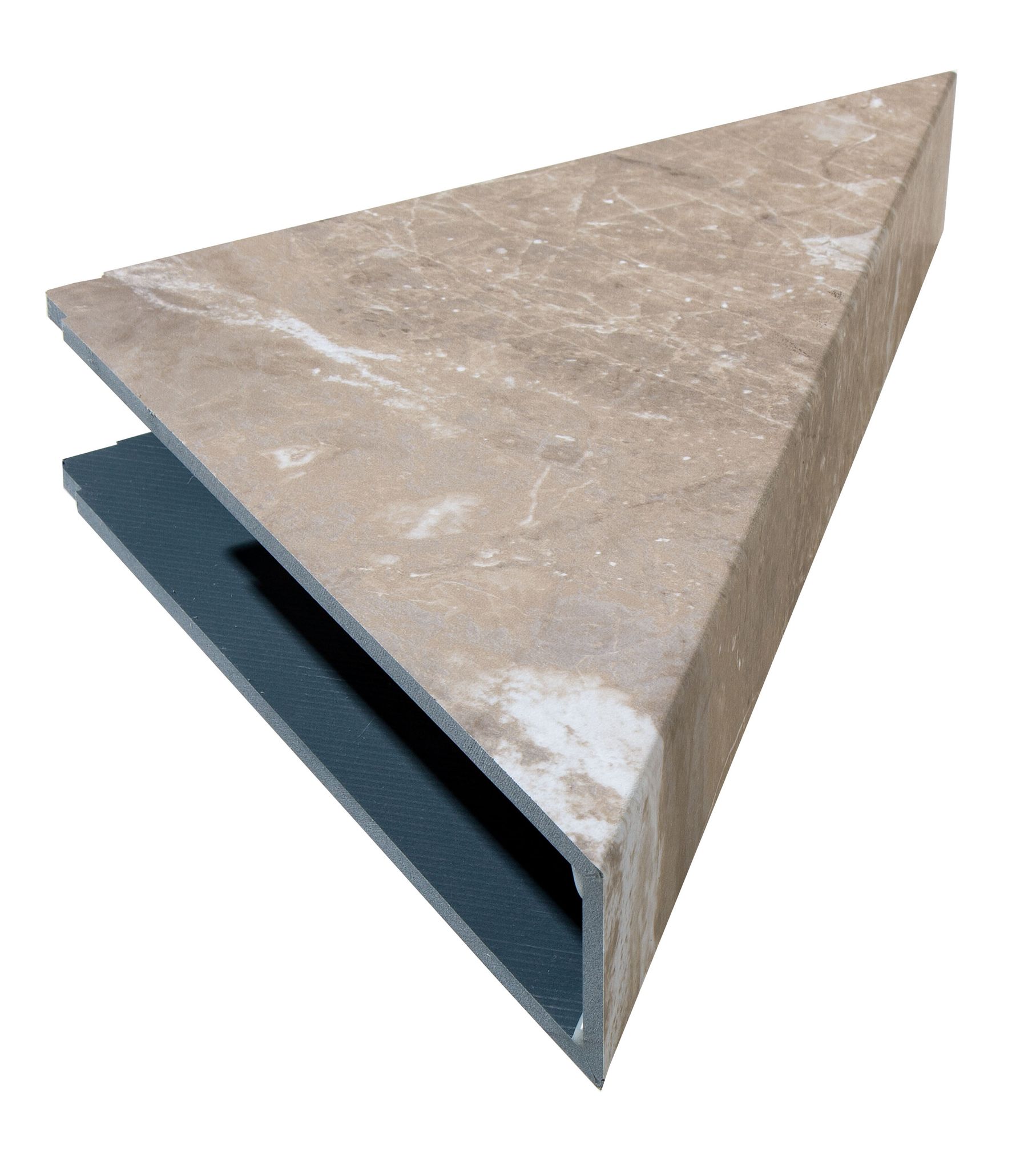 Venetian Marble Shower Shelf 14.56x7.12x2 | Digital Tile Catalog | Carminart