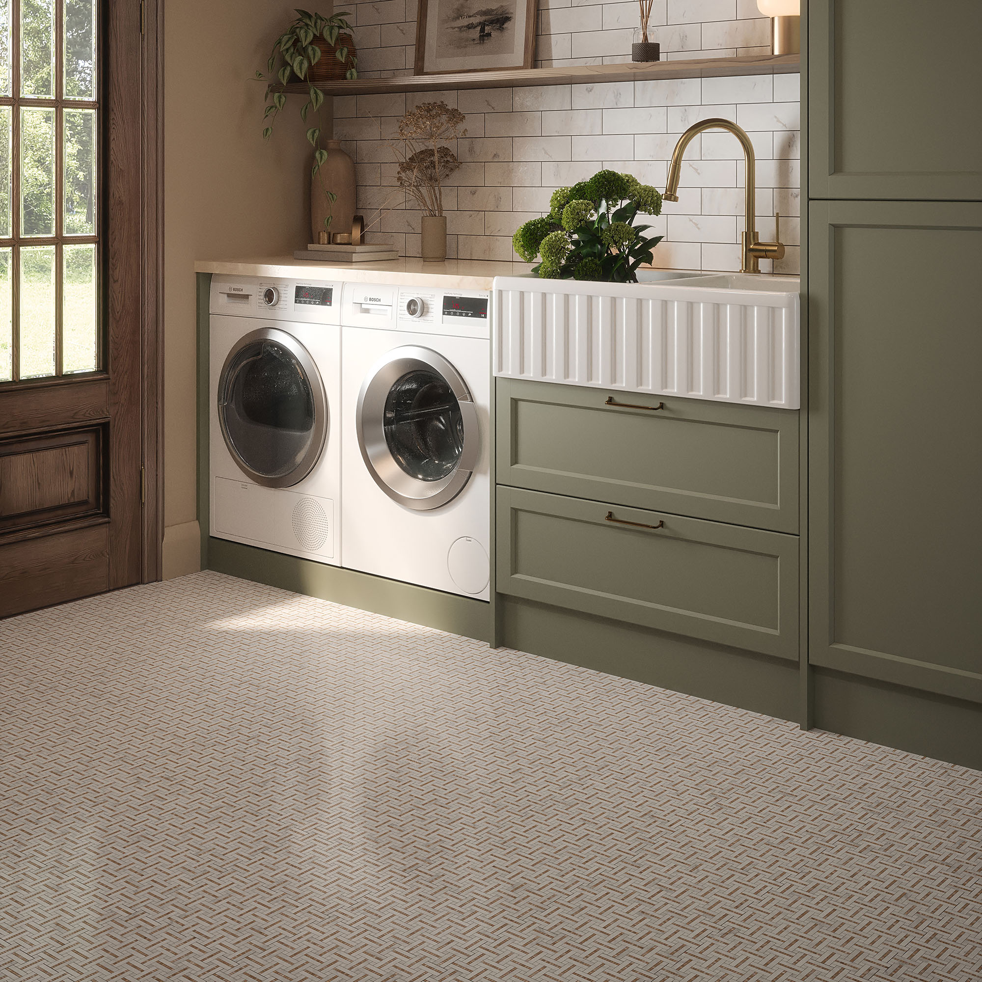 Gazebo Cream Mosaic | Digital Tile Catalog | Carminart