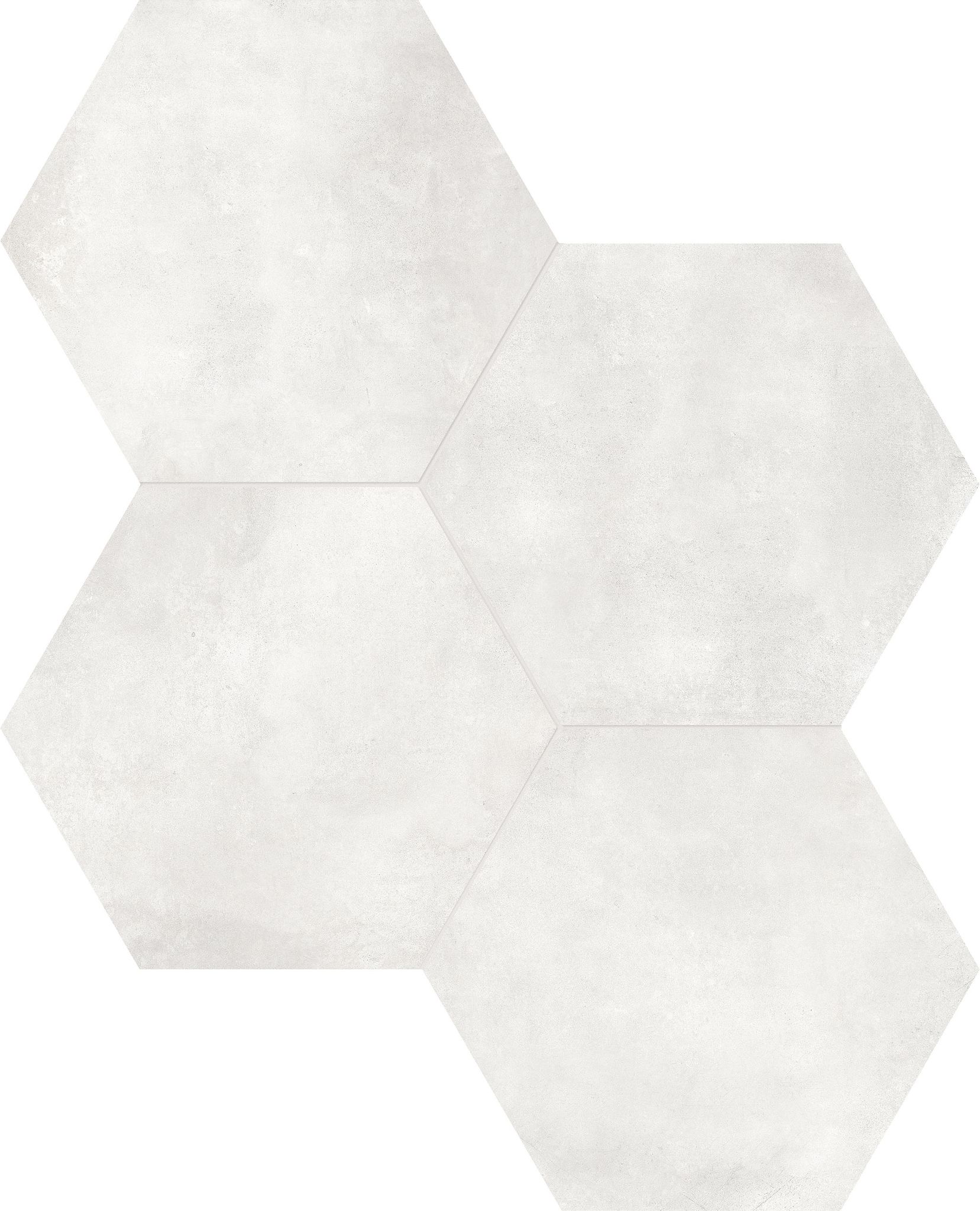 Form 7" Hexagon Ivory | Digital Tile Catalog | Carminart