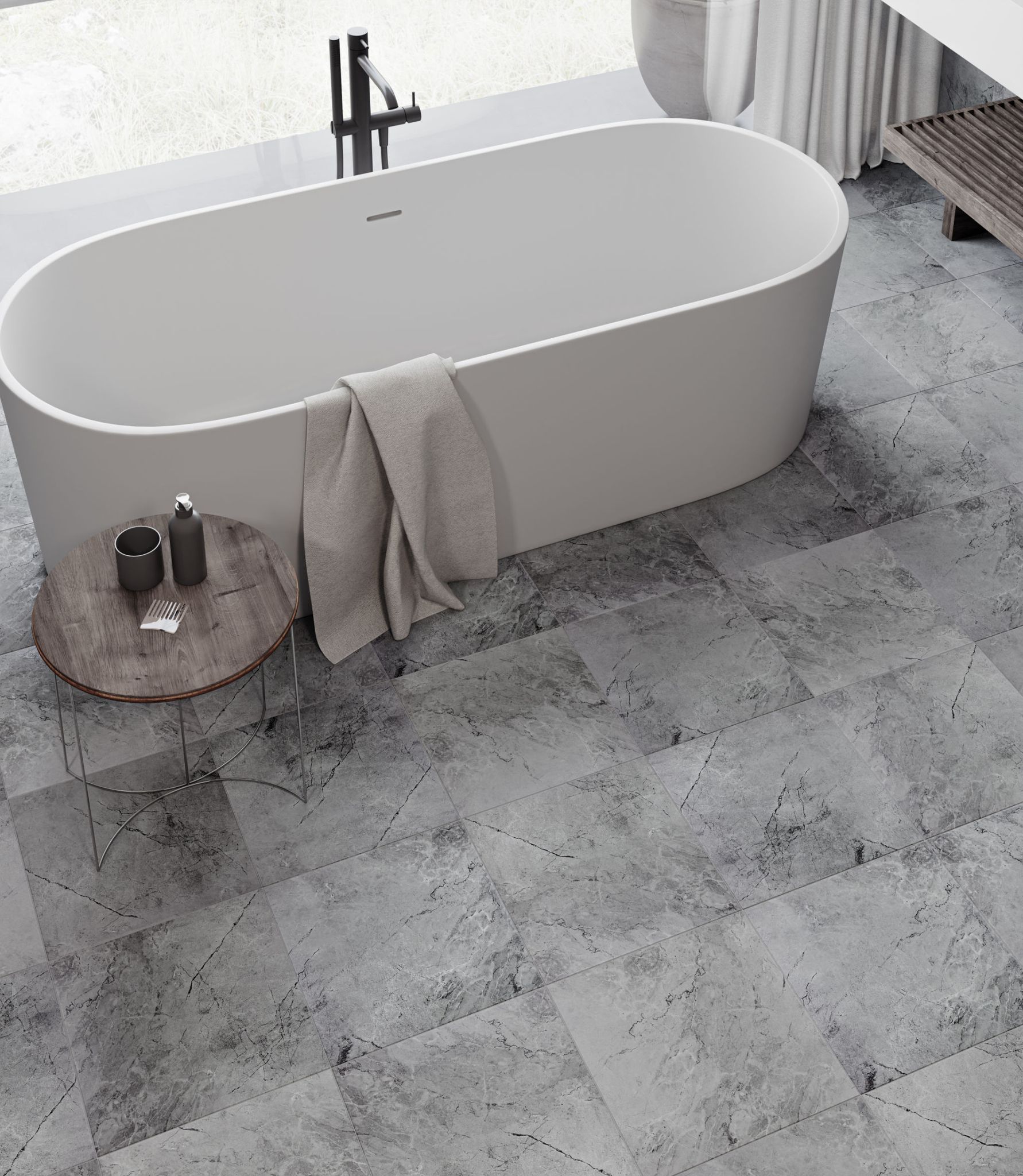 Malena 13x13 Carbon Matte | Digital Tile Catalog | Carminart
