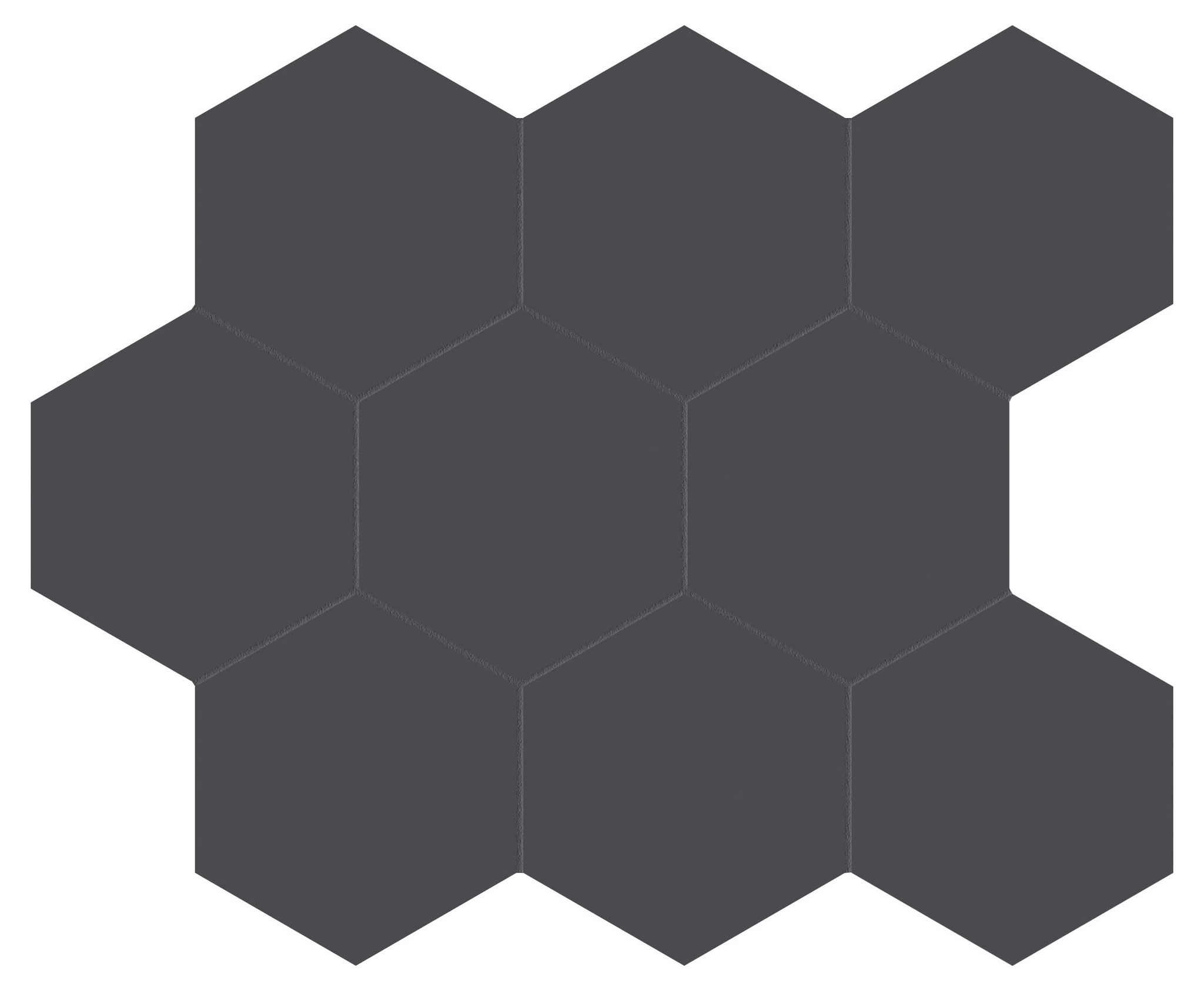 Monoforma 4" Hex Shilhouette Silk | Digital Tile Catalog | Carminart