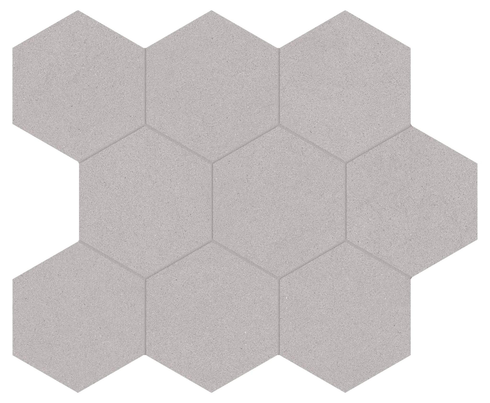 Serena 4" Hex Shale | Digital Tile Catalog | Carminart