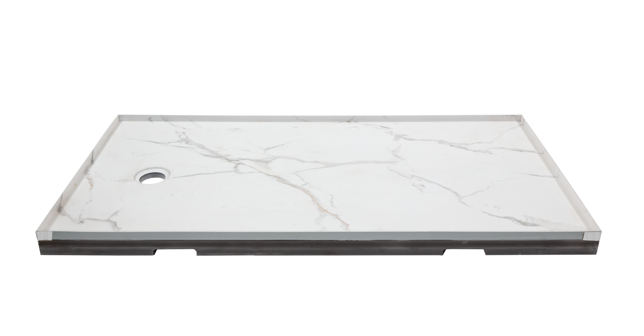 Shower Pan 36x60 Bianco Marble | Digital Tile Catalog | Carminart