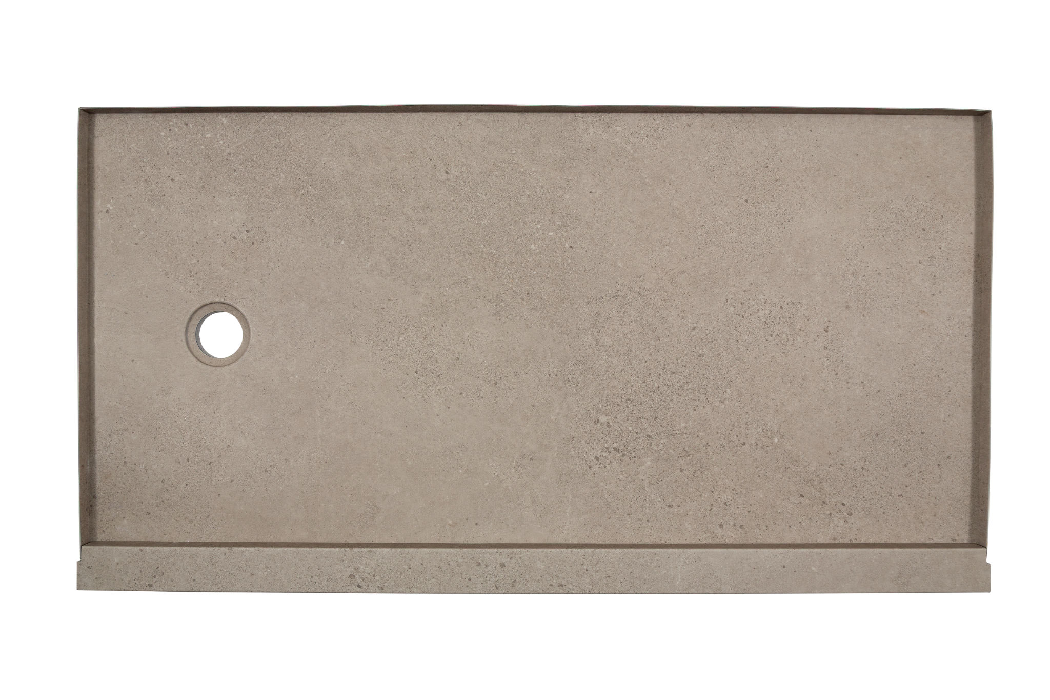 Shower Pan 36x60 Concrete Sand | Digital Tile Catalog | Carminart
