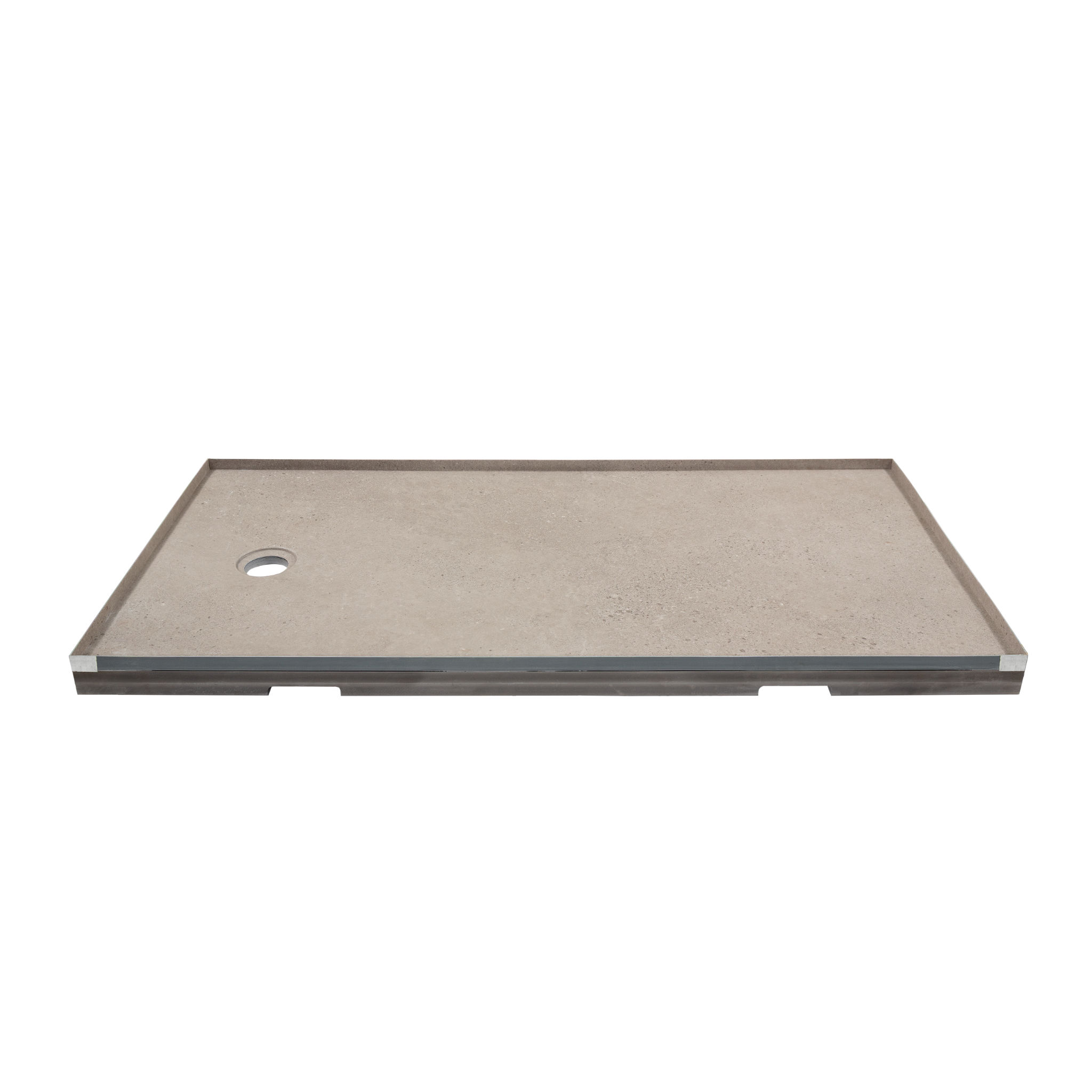 Shower Pan 36x60 Concrete Sand | Digital Tile Catalog | Carminart