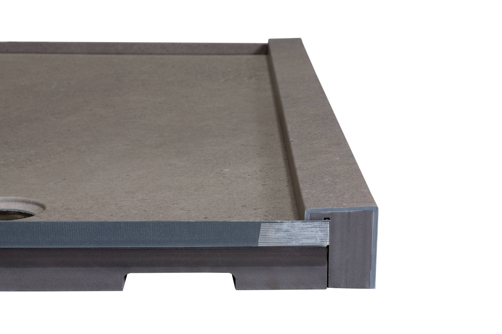 Shower Pan 36x60 Concrete Sand | Digital Tile Catalog | Carminart
