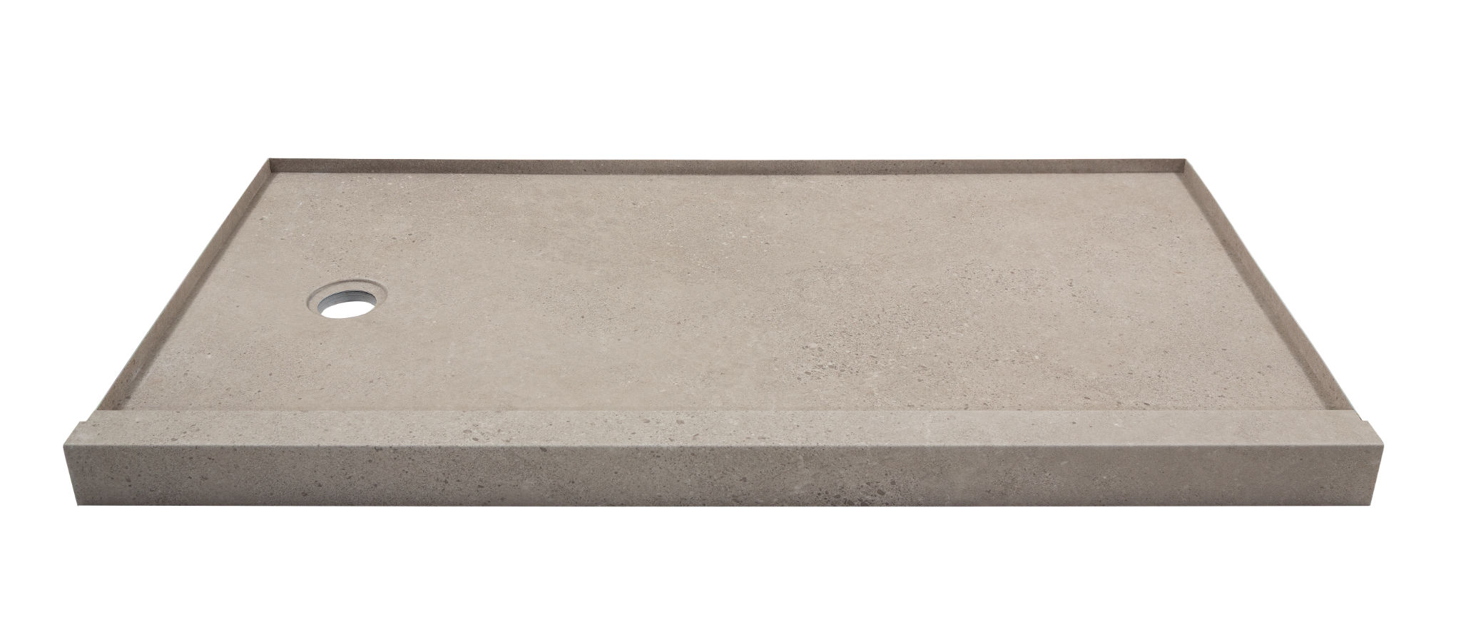 Shower Pan 36x60 Concrete Sand | Digital Tile Catalog | Carminart