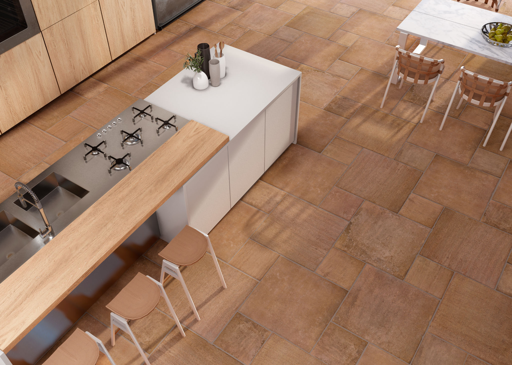 Tuscany 24x24 Mud | Digital Tile Catalog | Carminart