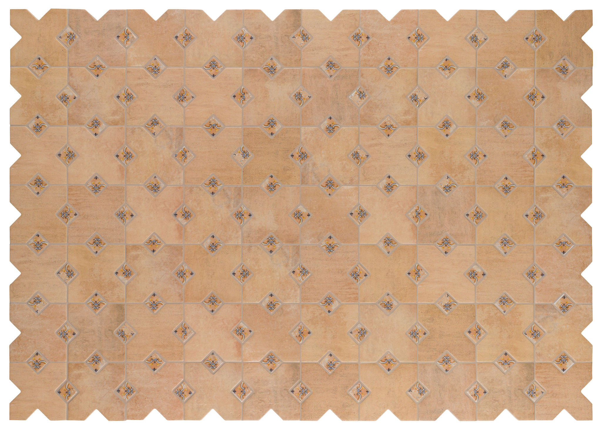 Tuscany 6x6 Cross Sun | Digital Tile Catalog | Carminart